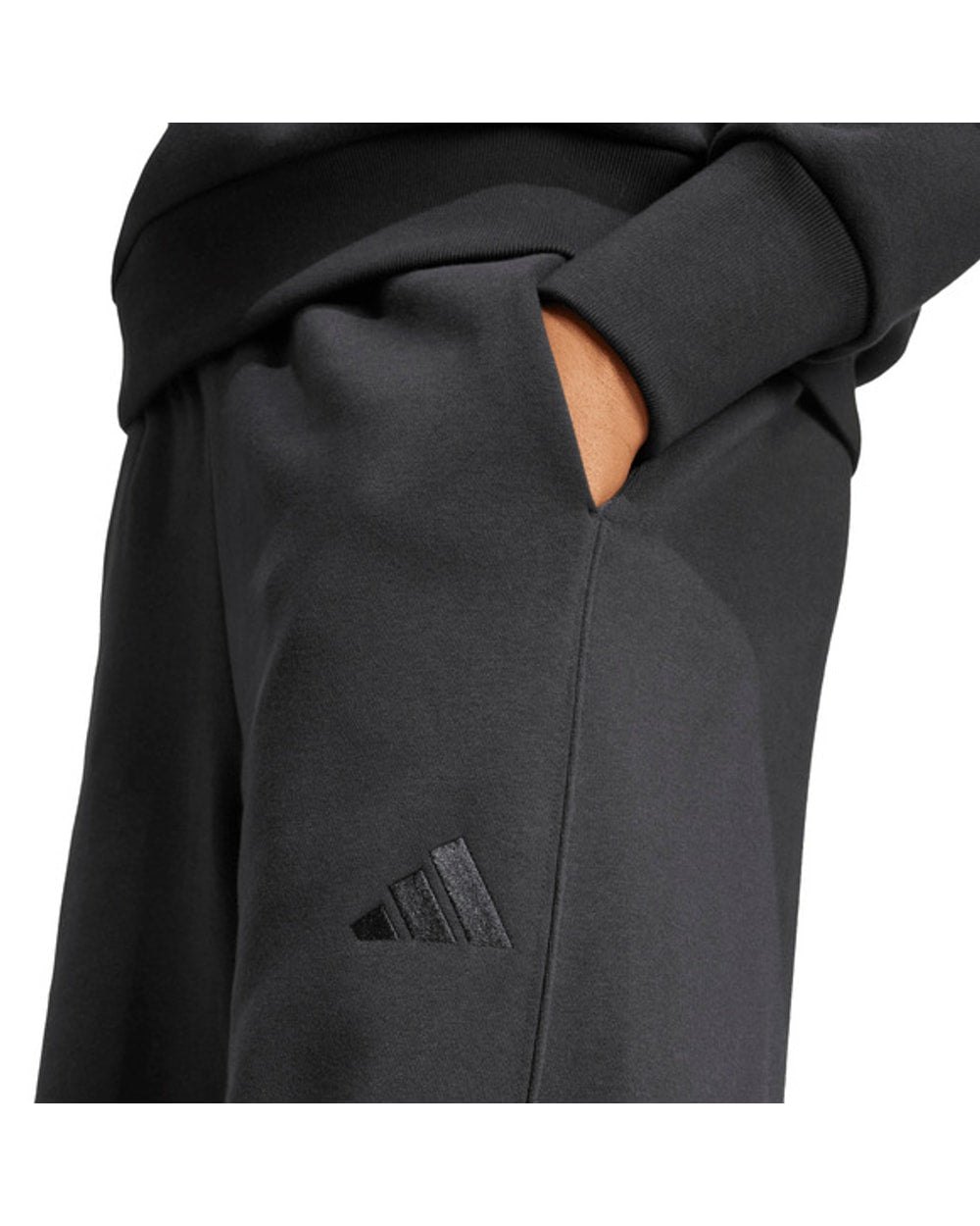 Adidas Women's ALL SZN Fleece Loose Wide-Leg Pants
