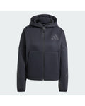 Adidas Women's Z.N.E. Full-Zip Hoodie - Black, front