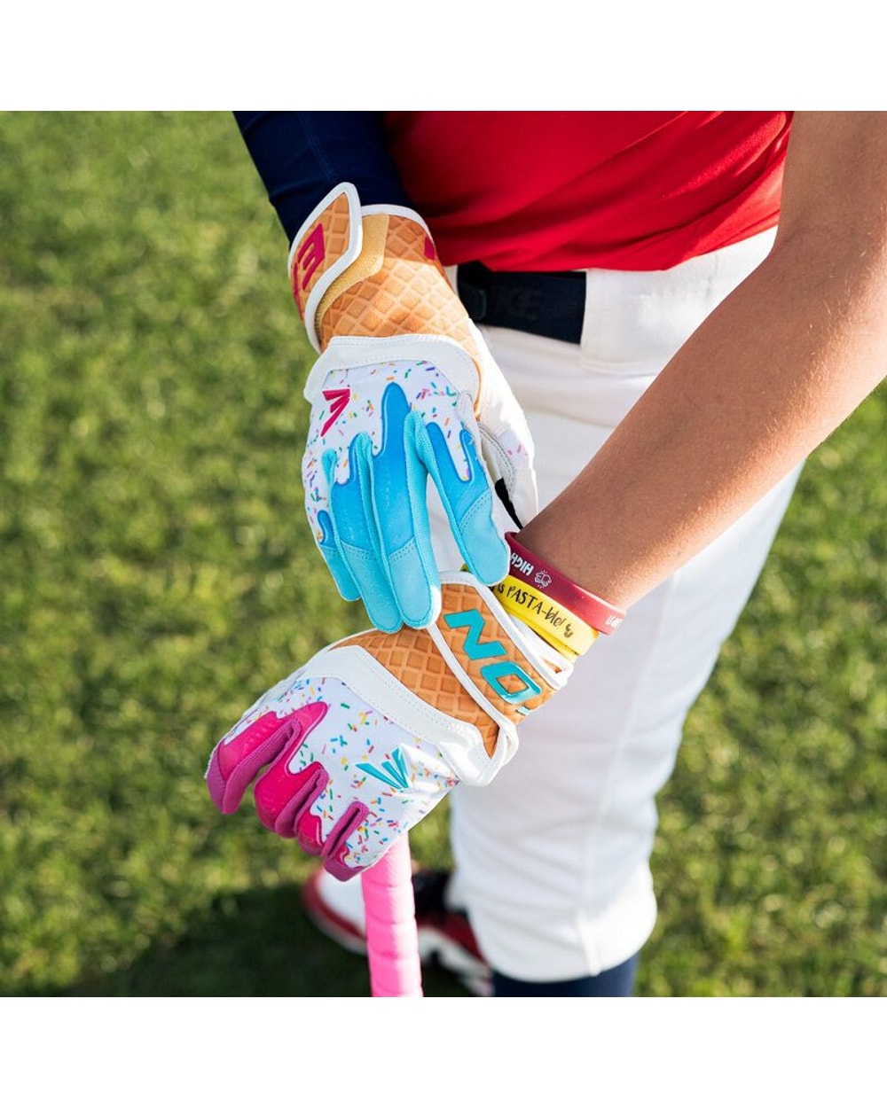 Easton Adult Walk-Off Ethos Sugar Rush Batting Gloves