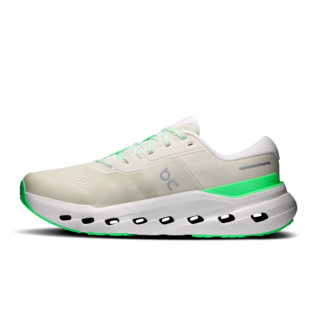 On Cloudrunner 3 Ghost/Verdite medial