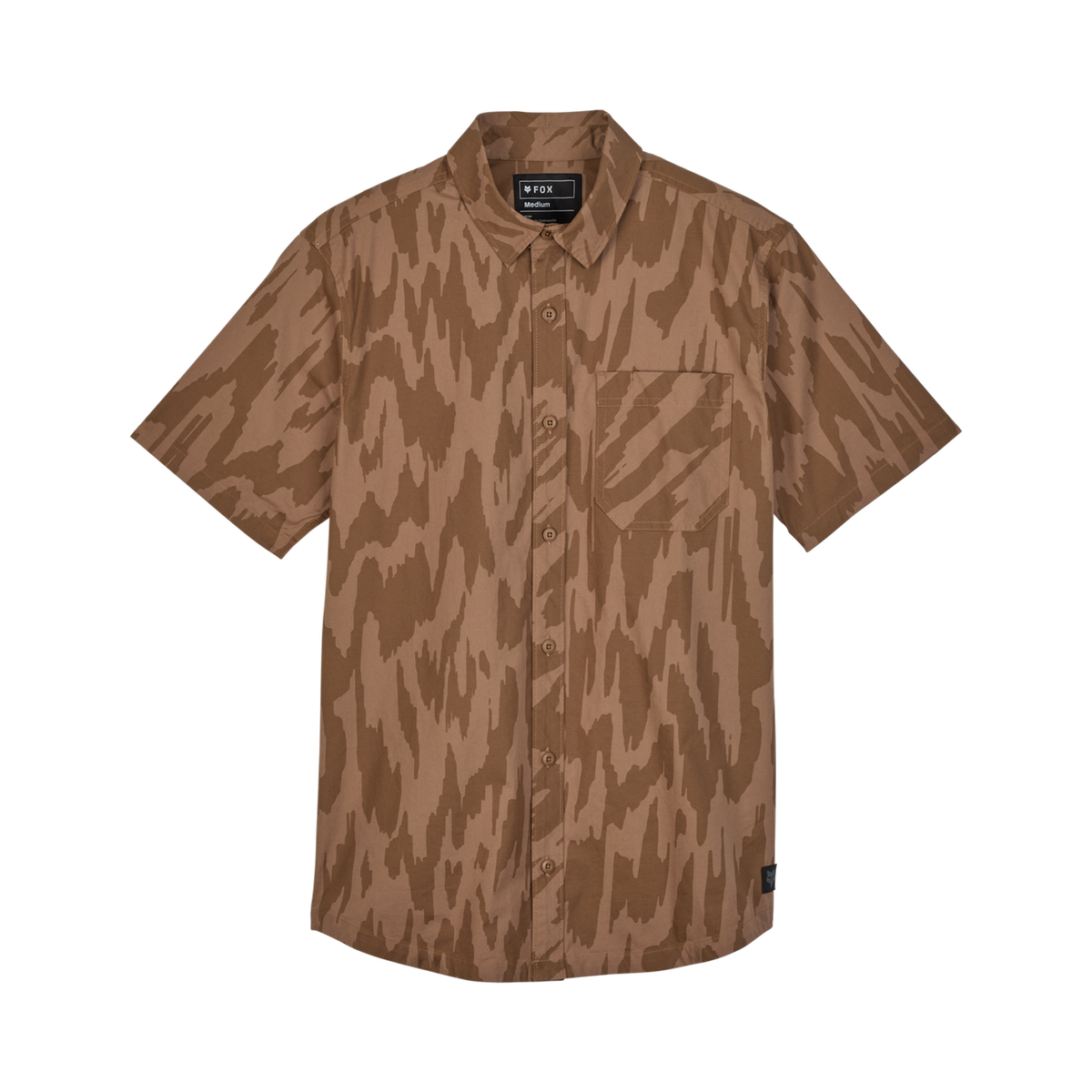 Fox Swarmer Woven Shirt Chai front