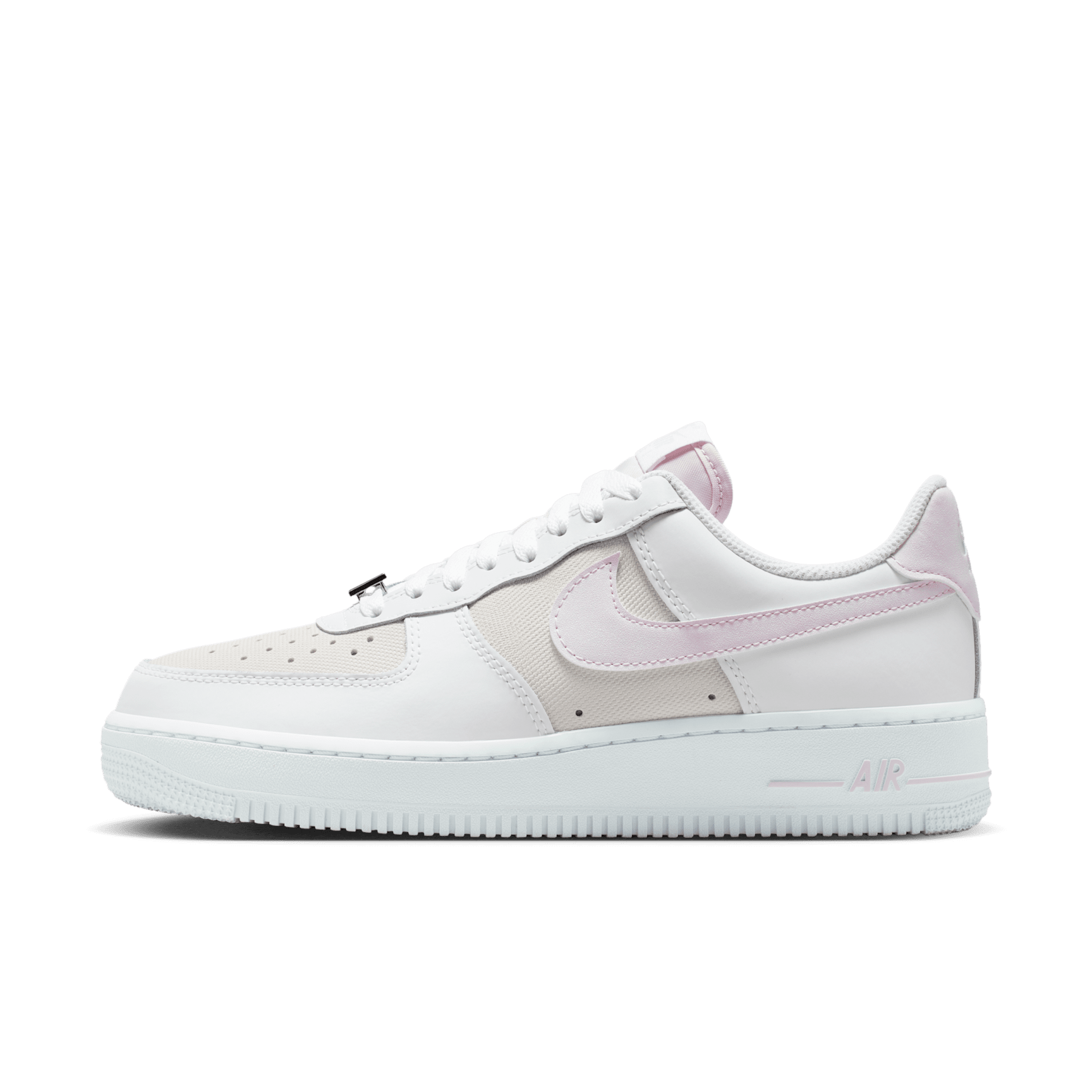 Nike Women's Air Force 1 '07 SE White/Bleached Lilac - lateral