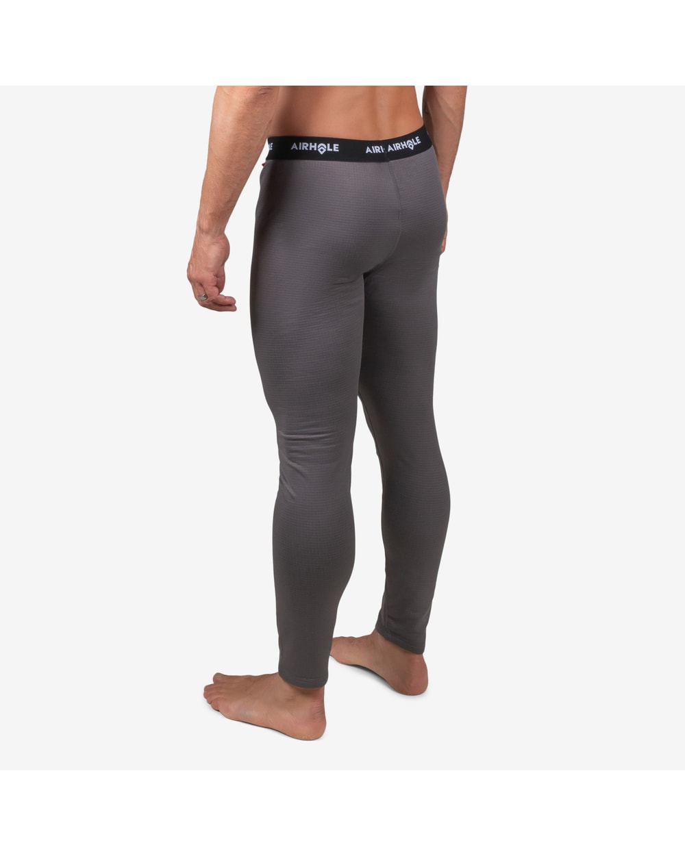 Airhole Waffleknit Thermal Bottom - Charcoal, back