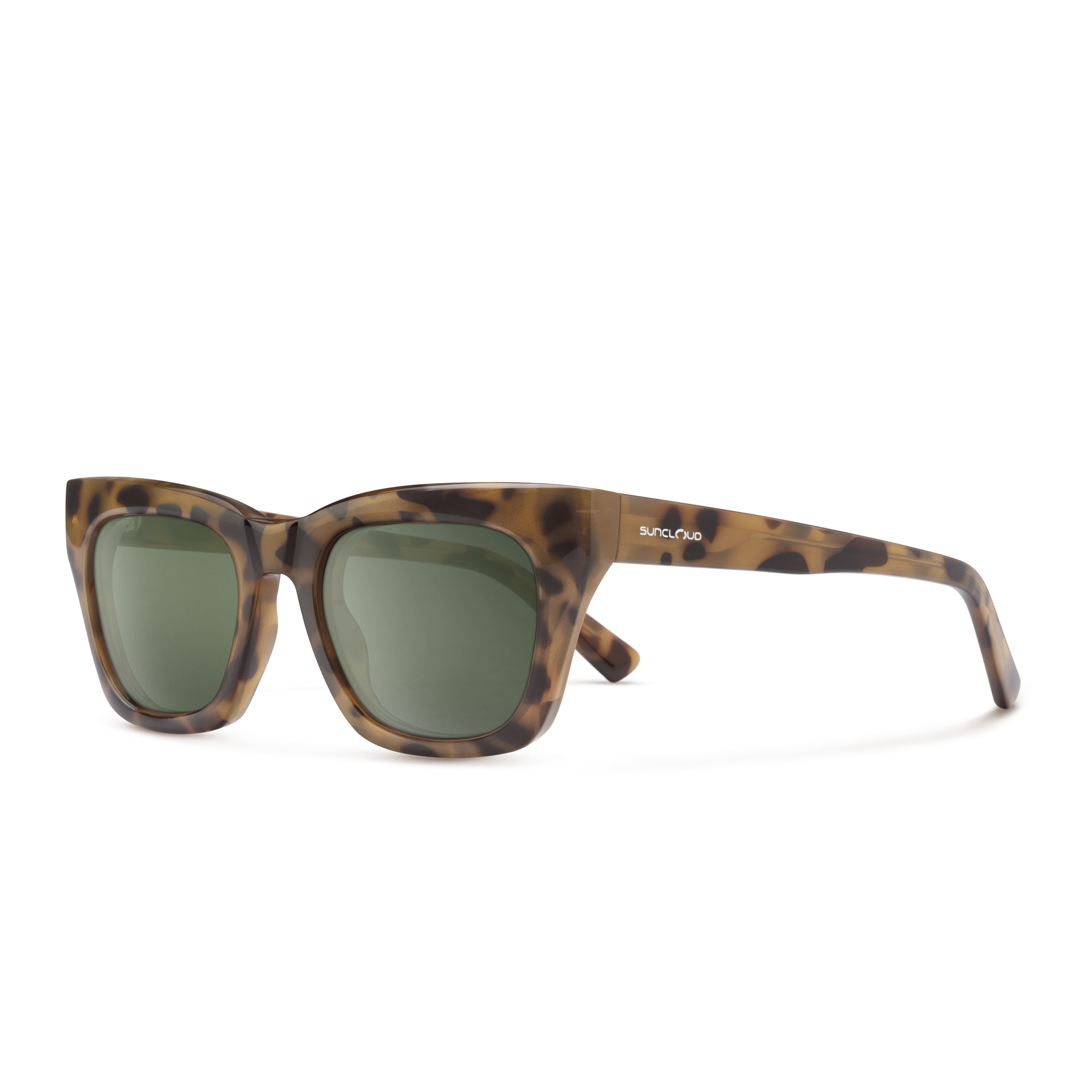 Suncloud Allora Sunglasses - Yellow Tortoise/Navy