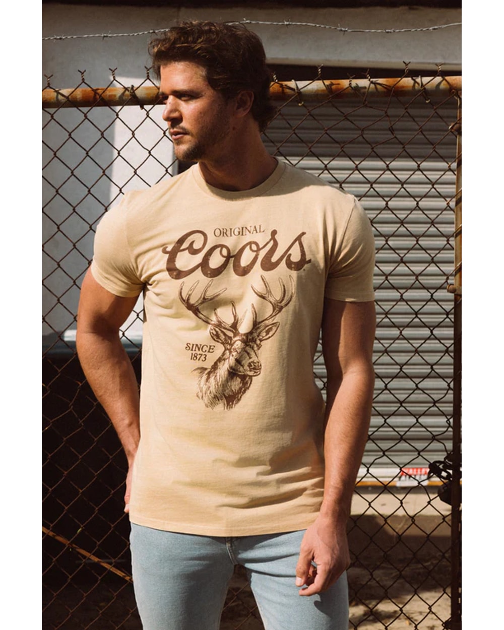 American Needle Men's Coors Original RL Pigment T-Shirt