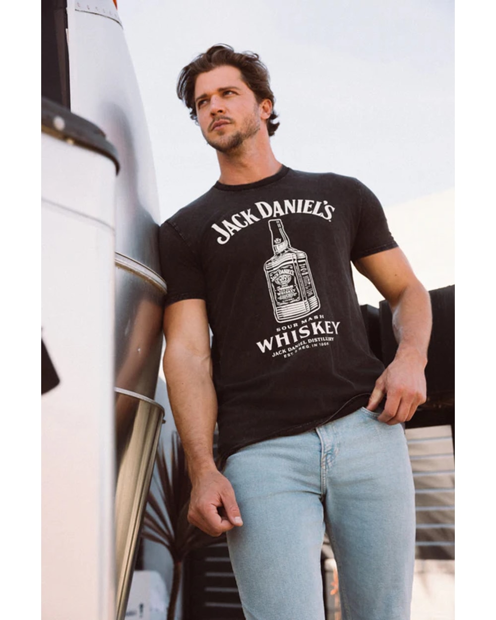American Needle Men's Jack Daniel's RL Pigment T-Shirt