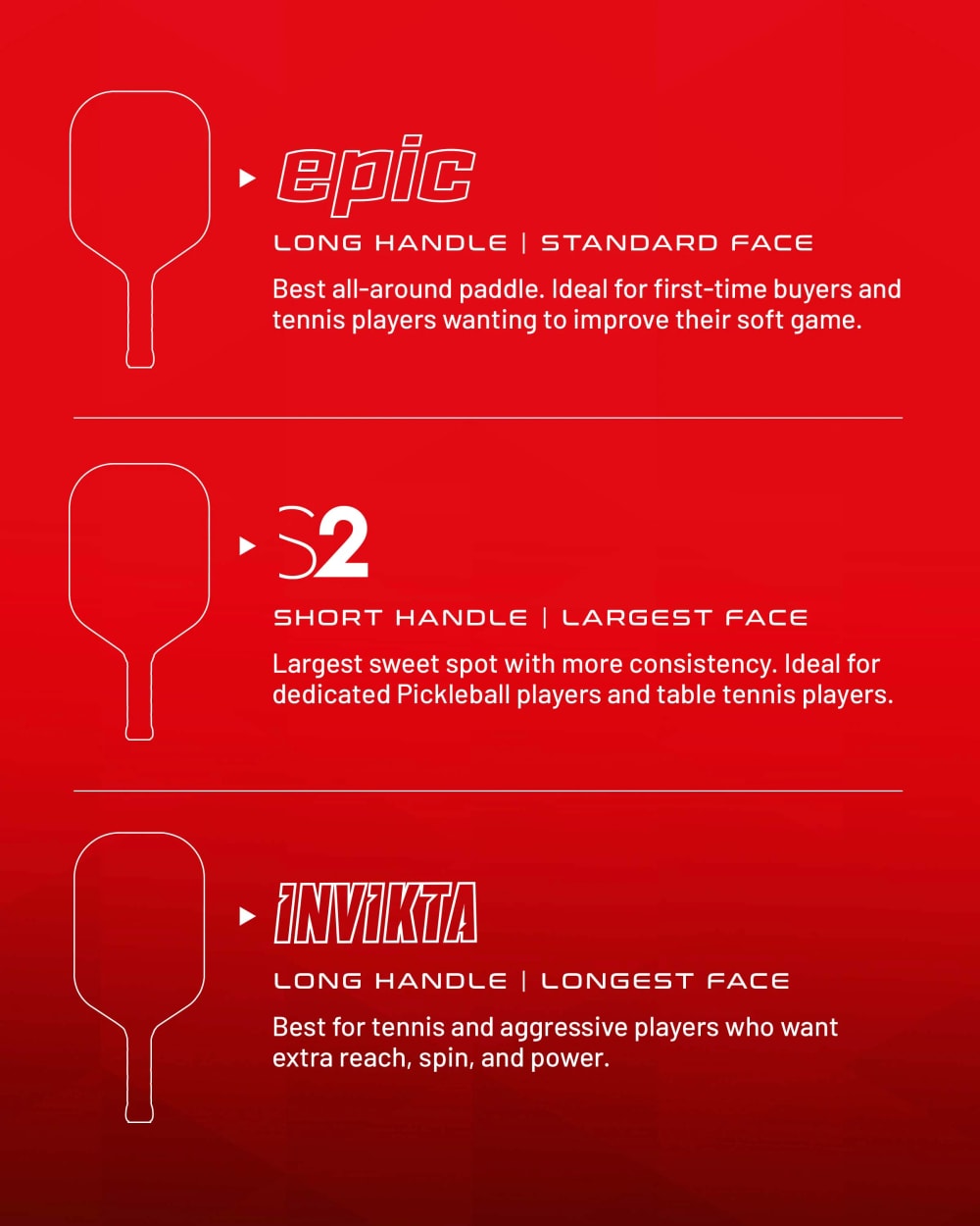 AMPED Invikta Pickleball Paddle