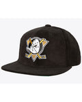 Anaheim Ducks All Directions Corduroy Snapback Hat