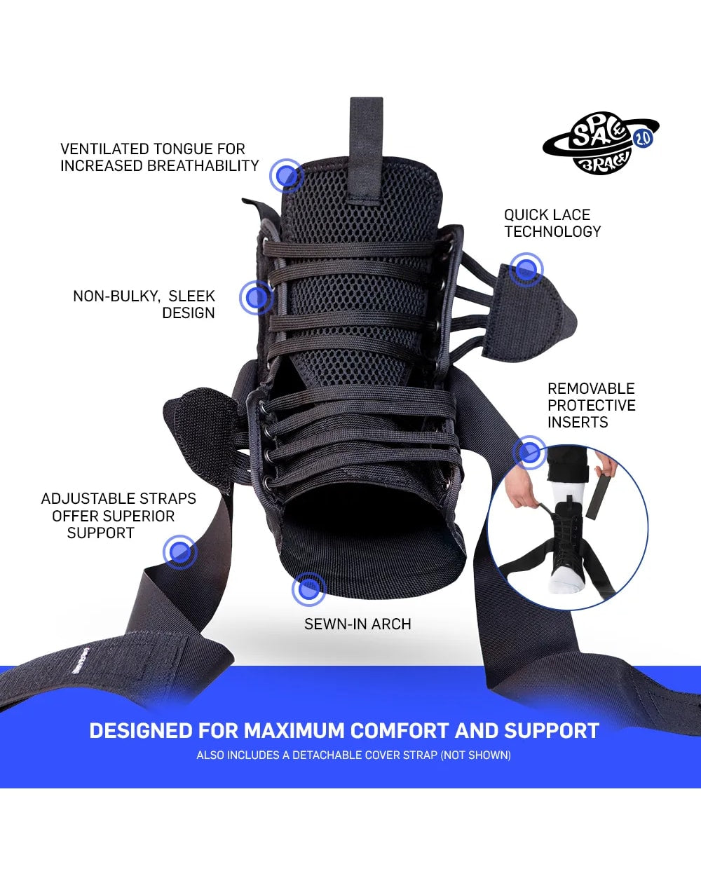 Space Brace Ankle Brace 2.0