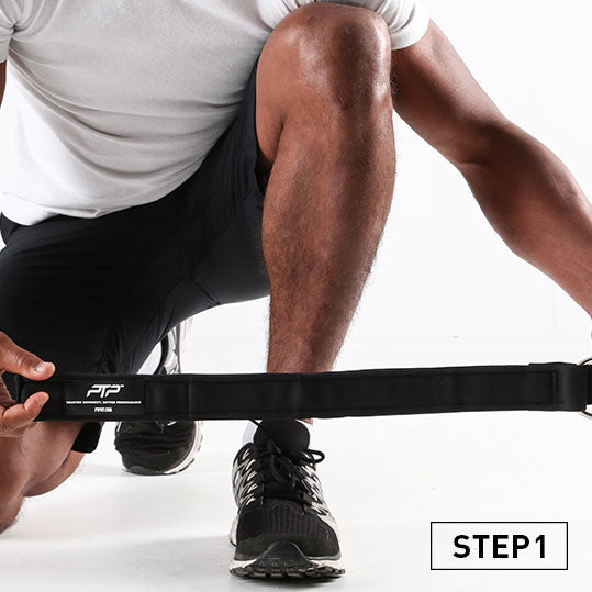 PTP Elite Ankle Straps - fitting, step 1