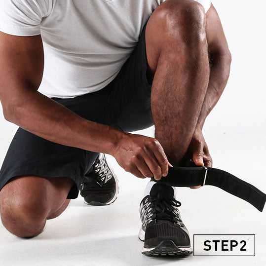 PTP Elite Ankle Straps - fitting, step 2