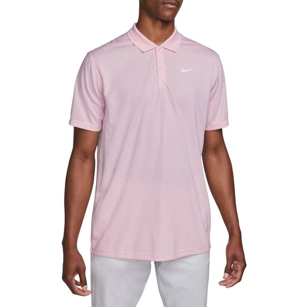 Nike Dri-FIT Victory Golf Polo Pink Foam - front view
