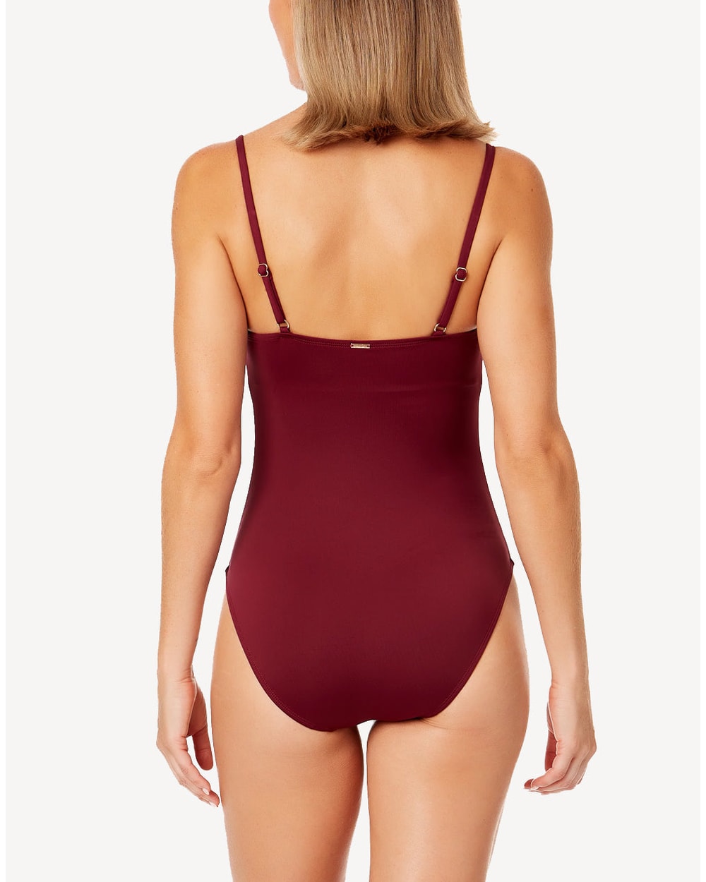 Anne Cole Women's Live In Colour Shirred Lingerie Maillot One Piece