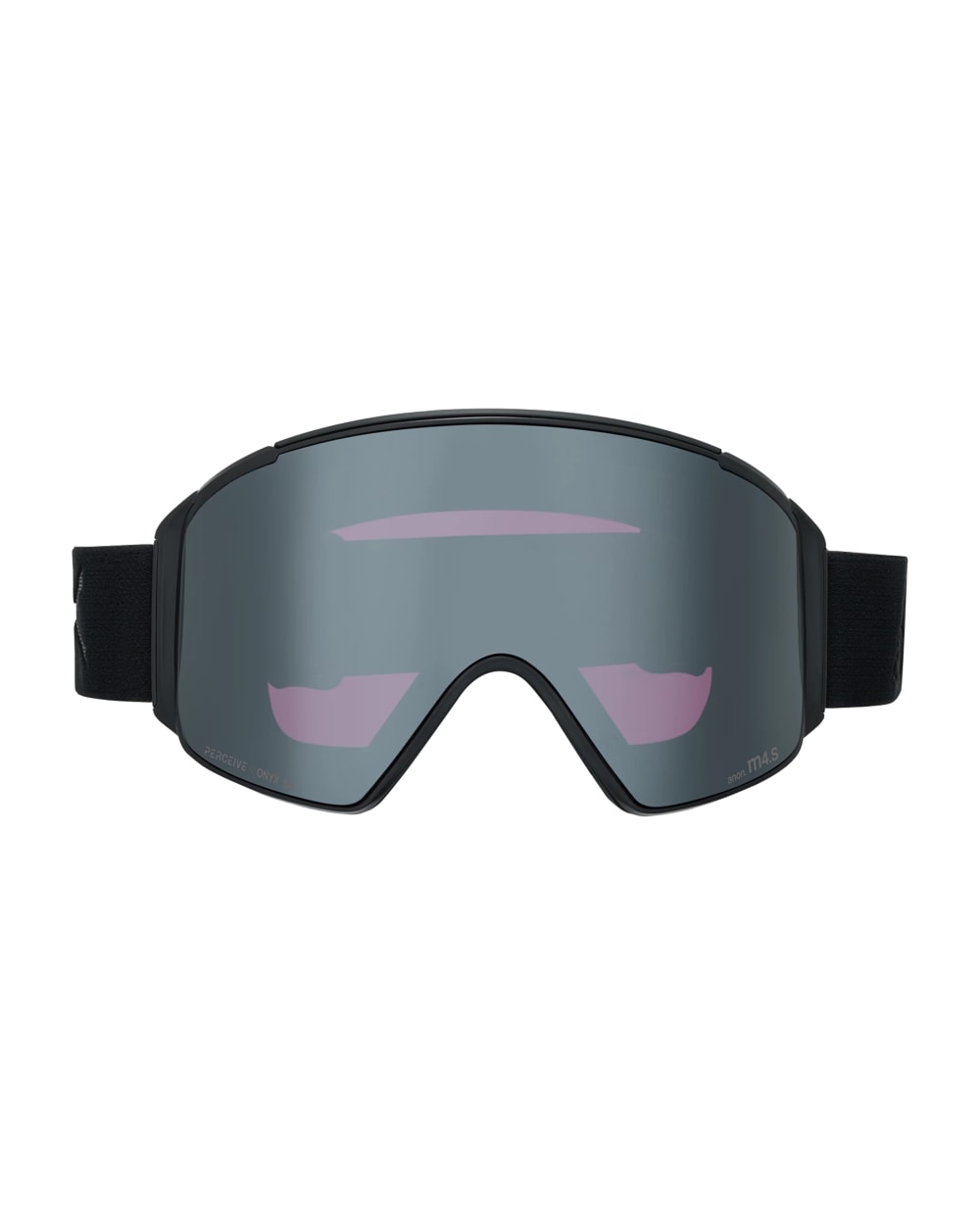 Anon M4S Goggles (Cylindrical) + Bonus Lens + MFI Face Mask - Smoke/Sunny Onyx, front view