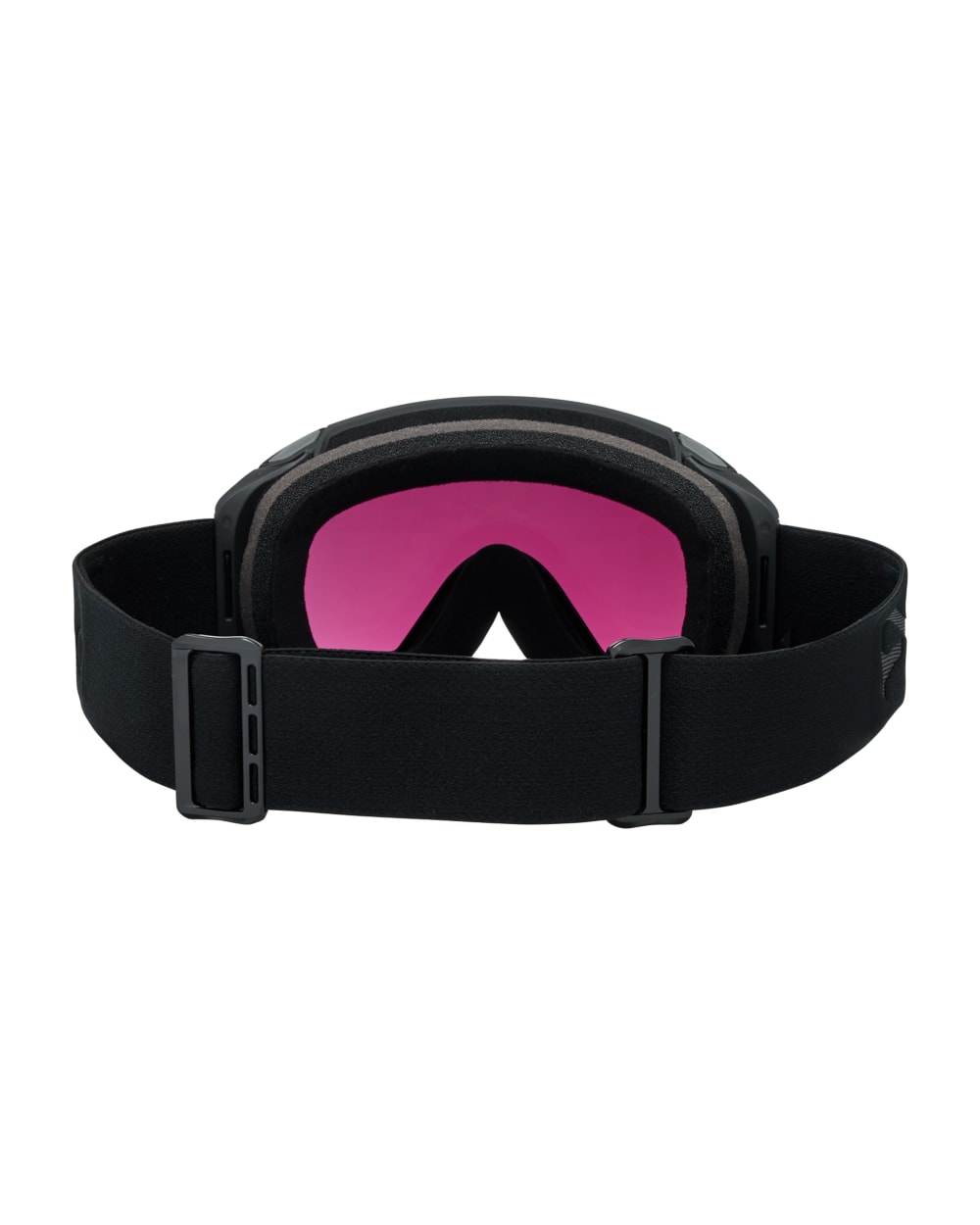 Anon M4S Goggles (Cylindrical) + Bonus Lens + MFI Face Mask - Smoke/Sunny Onyx, strap and lens back view
