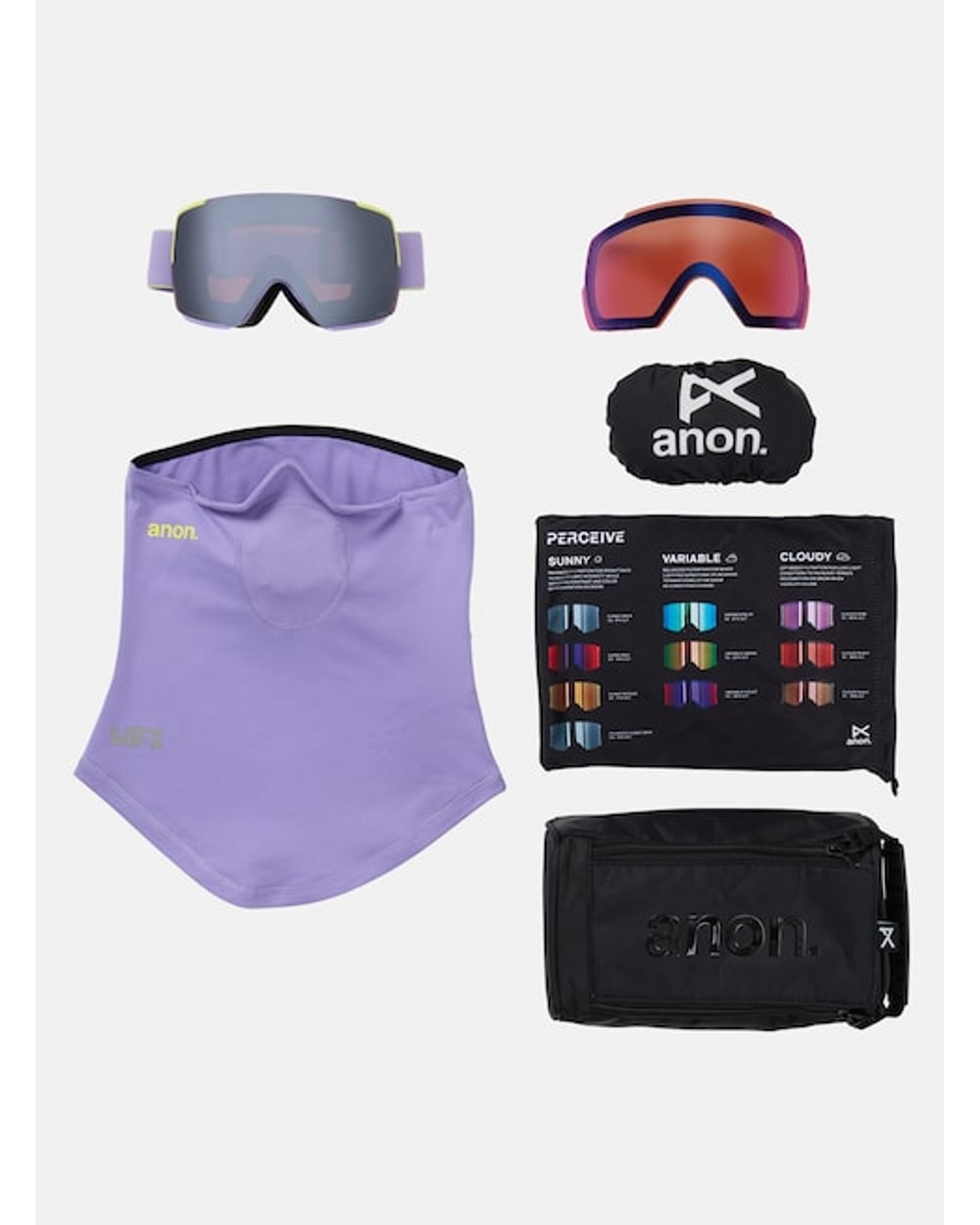 Anon M5S Goggles + Bonus Lens + MFI® Face Mask