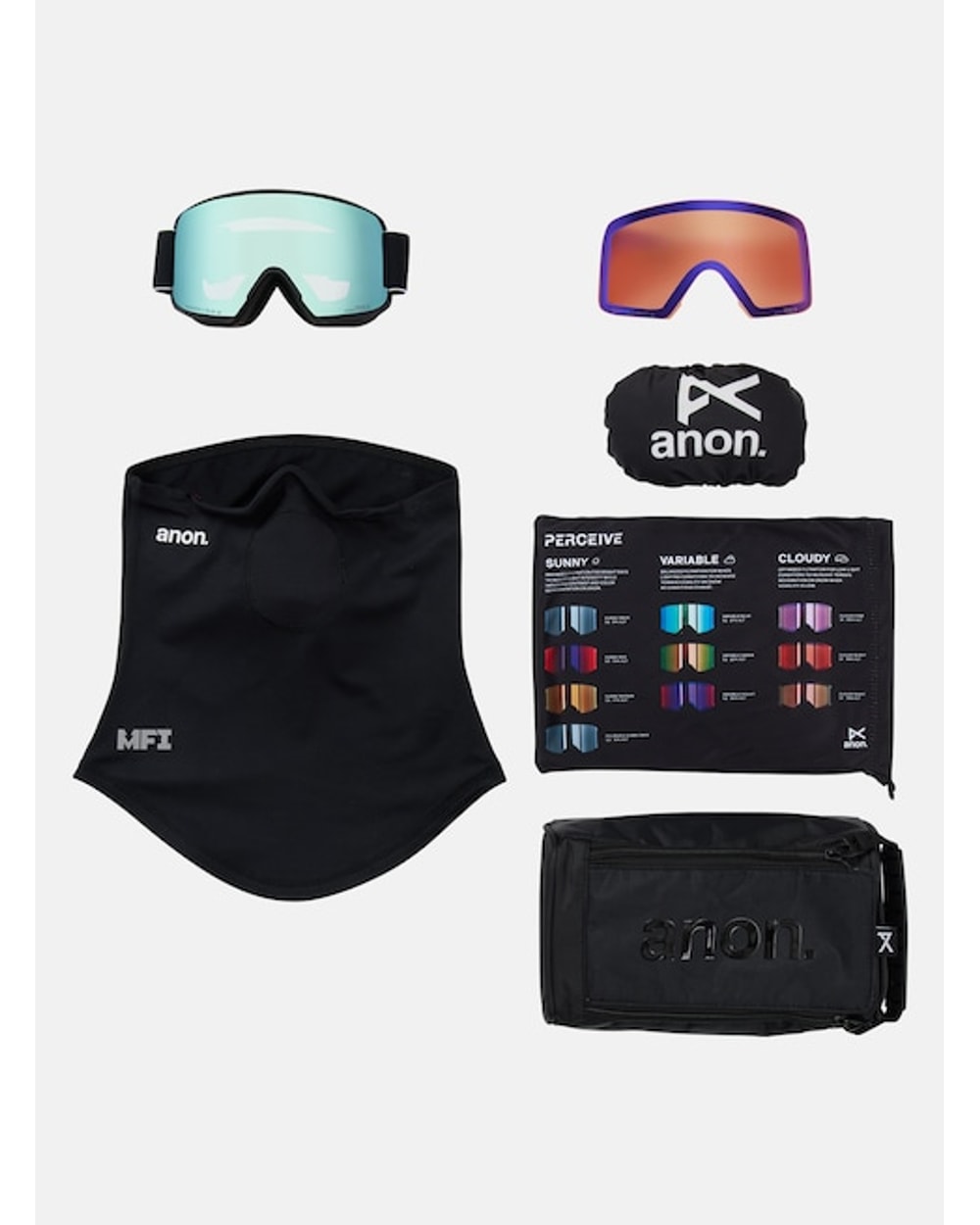 Anon M6S Goggles + Bonus Lens + MFI® Face Mask
