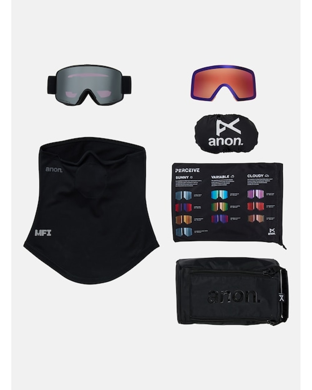 Anon M6S Goggles + Bonus Lens + MFI® Face Mask