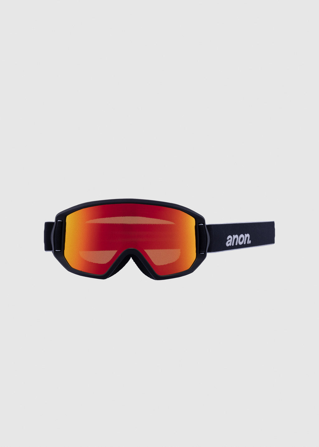 Anon Relapse Jr. Goggles + MFI Face Mask - Black/Red Solex