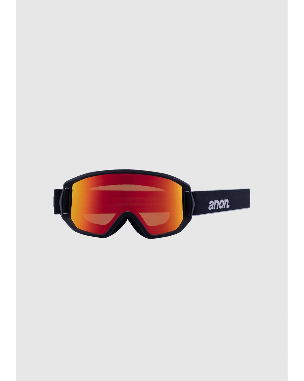 Anon Relapse Jr. Goggles + MFI Face Mask - Black/Red Solex