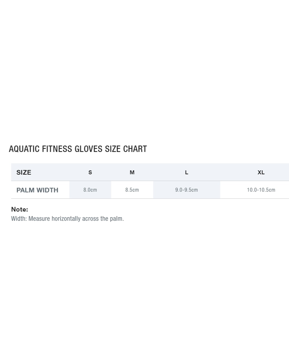 Aquatic Fitness Glove