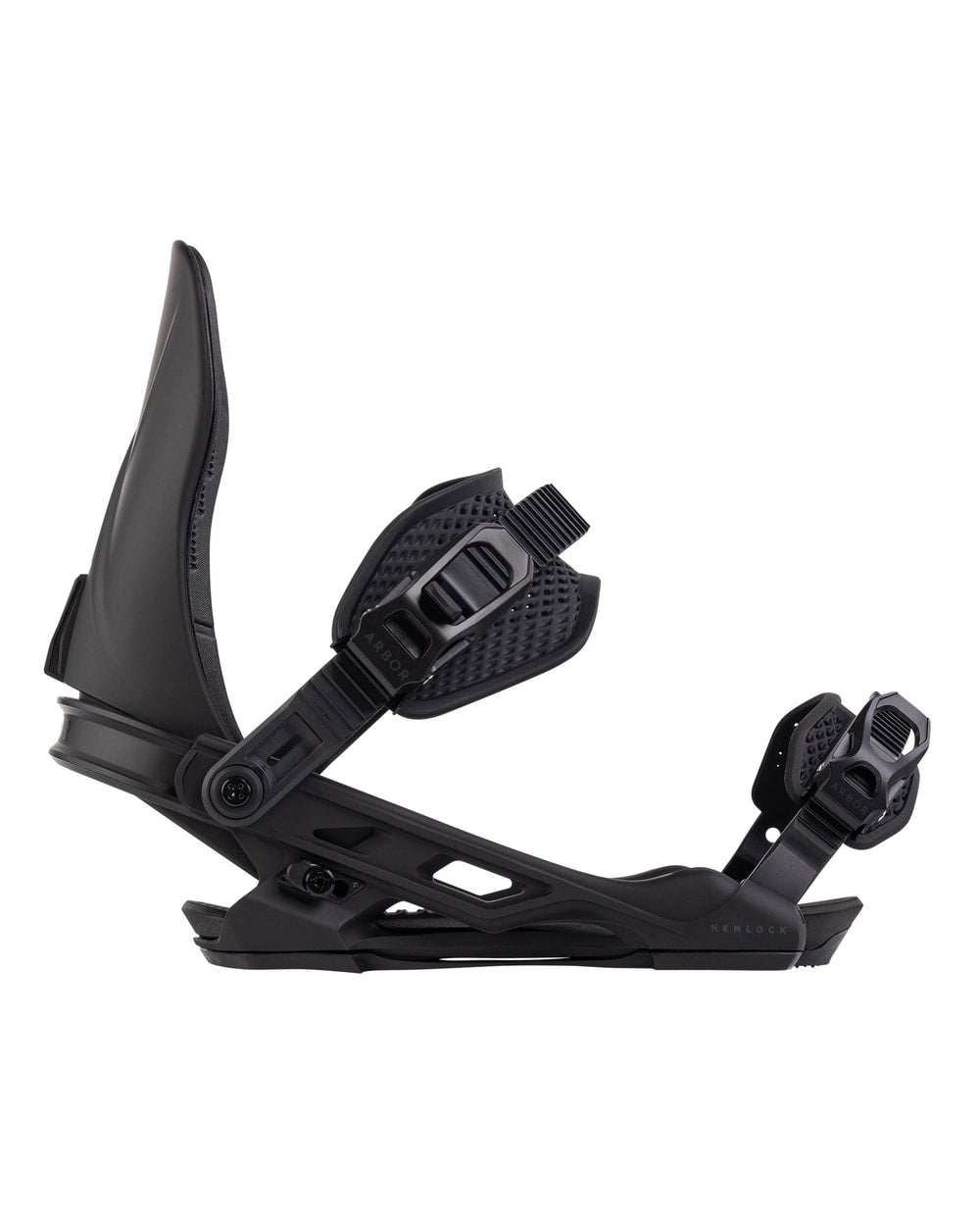 Arbor Hemlock Snowboard Binding - 2027 - BLACK / BLACK, view 3