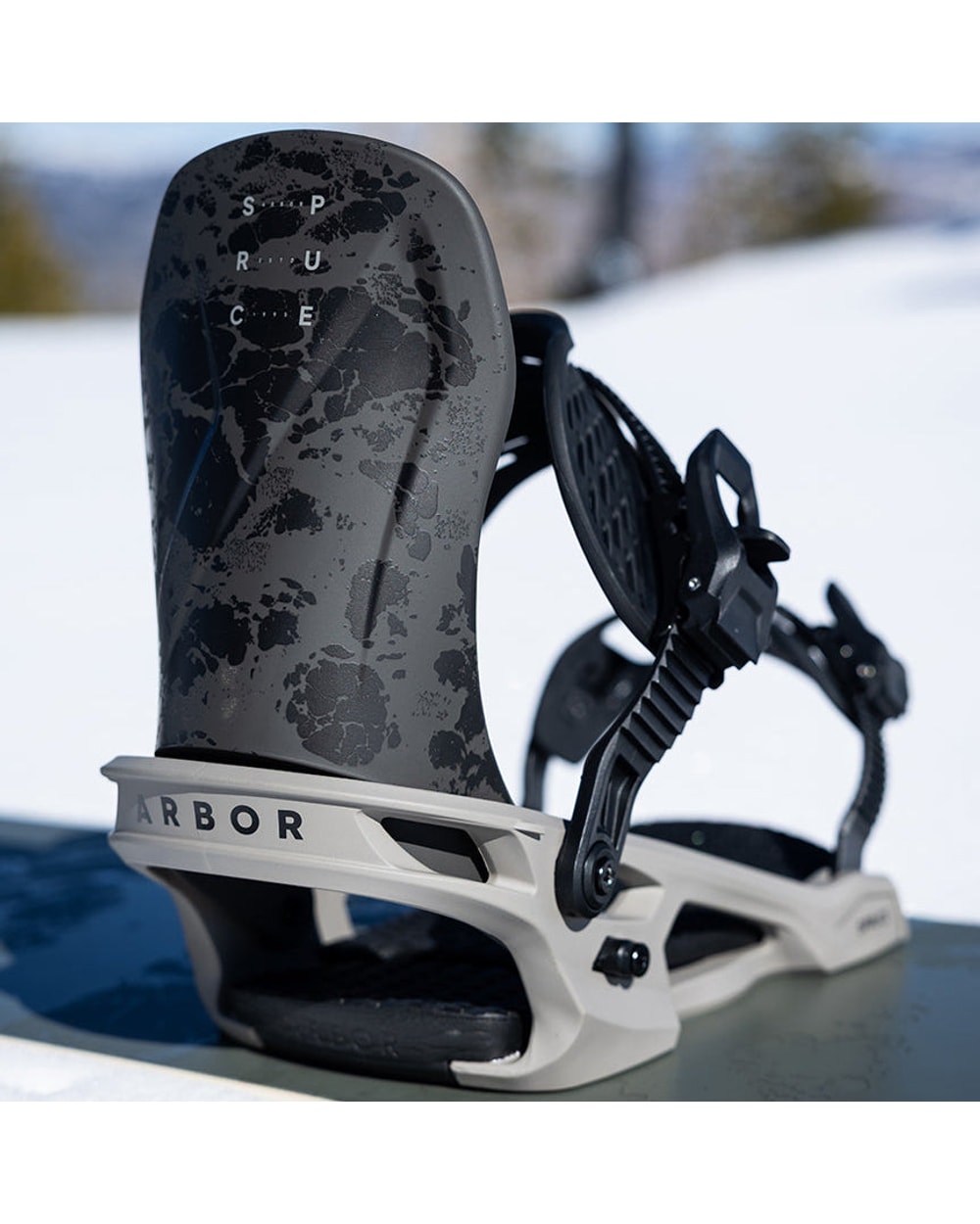 Arbor Spruce Snowboard Binding - 2027 - SMOKE / GREY, view 6