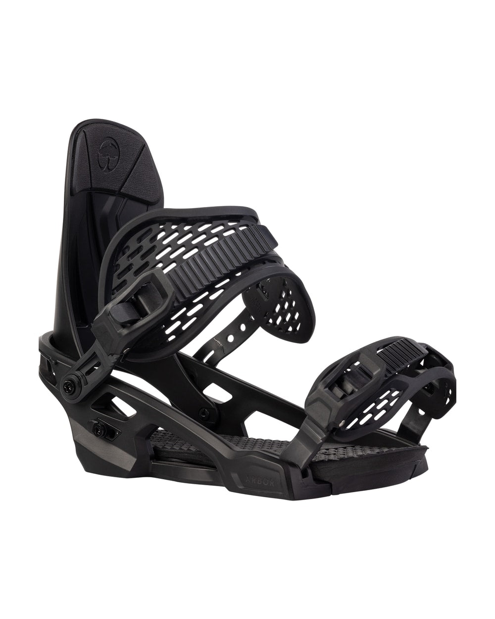 Arbor Spruce Snowboard Binding - 2027 - BLACK / BLACK, view 2