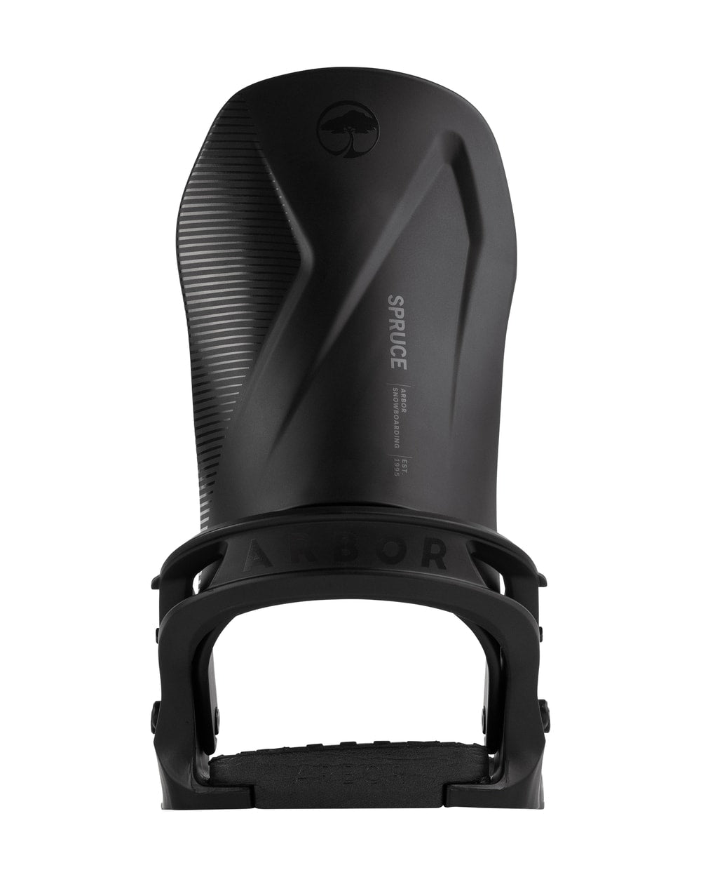 Arbor Spruce Snowboard Binding - 2027 - BLACK / BLACK, view 4