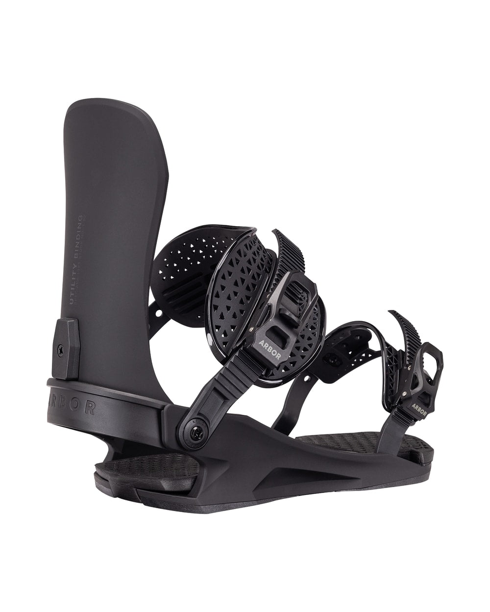 Arbor Utility Snowboard Binding - 2027 - BLACK / BLACK, view 1