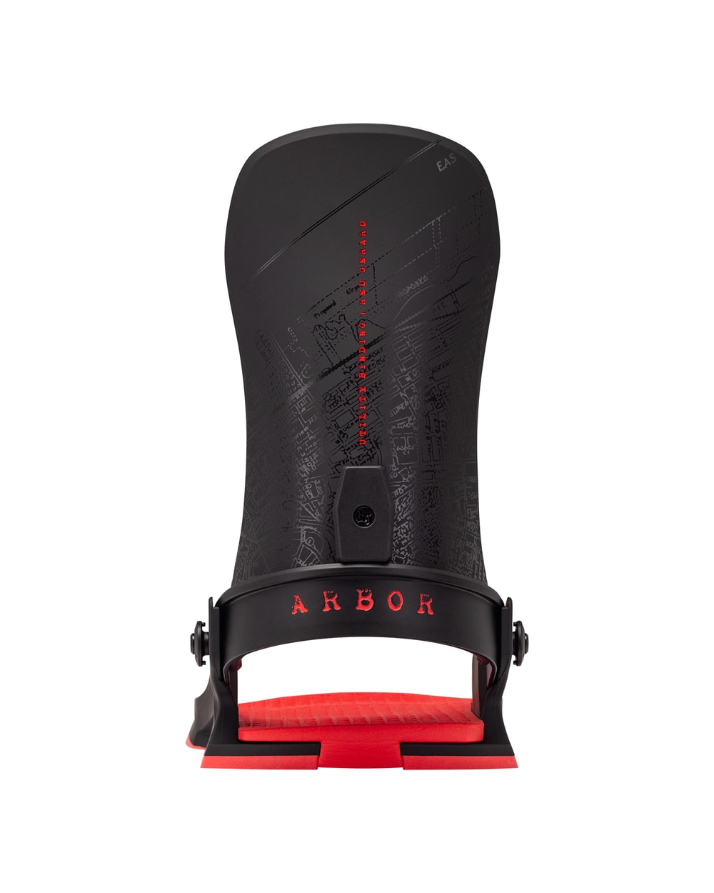 Arbor Utility Snowboard Binding - 2027 - RED GERARD, view 4