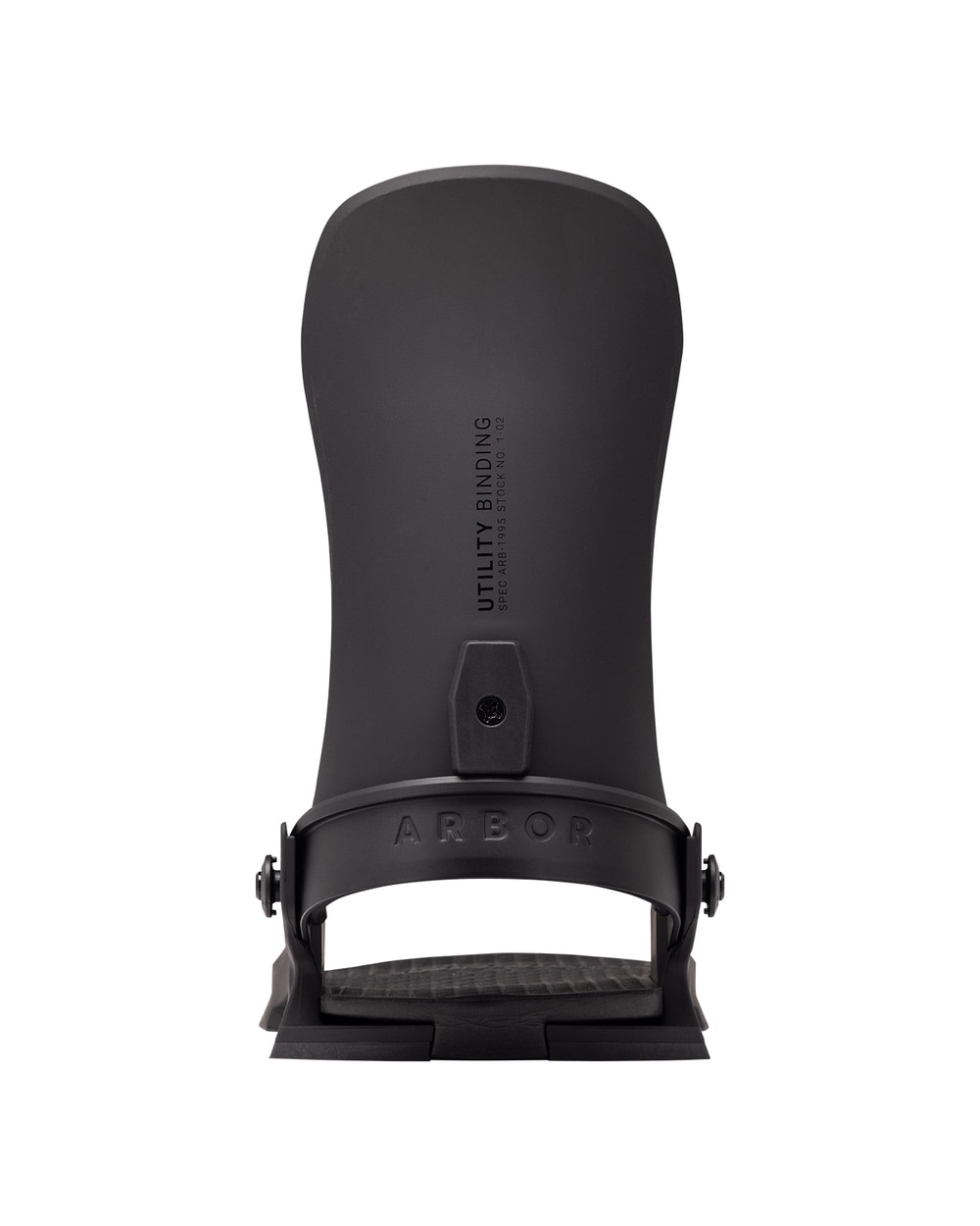 Arbor Utility Snowboard Binding - 2027 - BLACK / BLACK, view 4