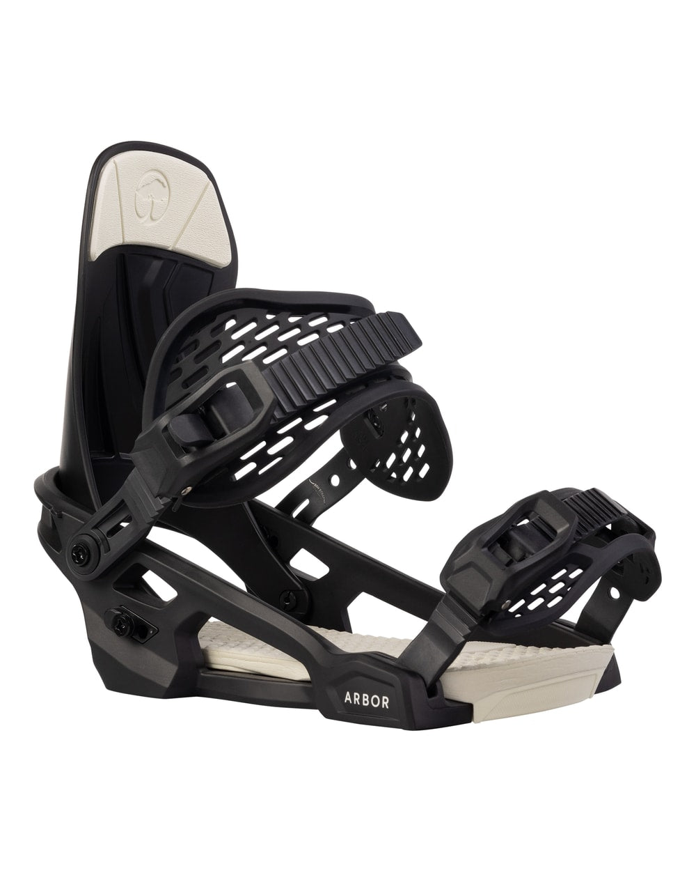 Arbor Women's Acacia Snowboard Binding - 2027 - BLACK / MARSHMALLOW, view 2