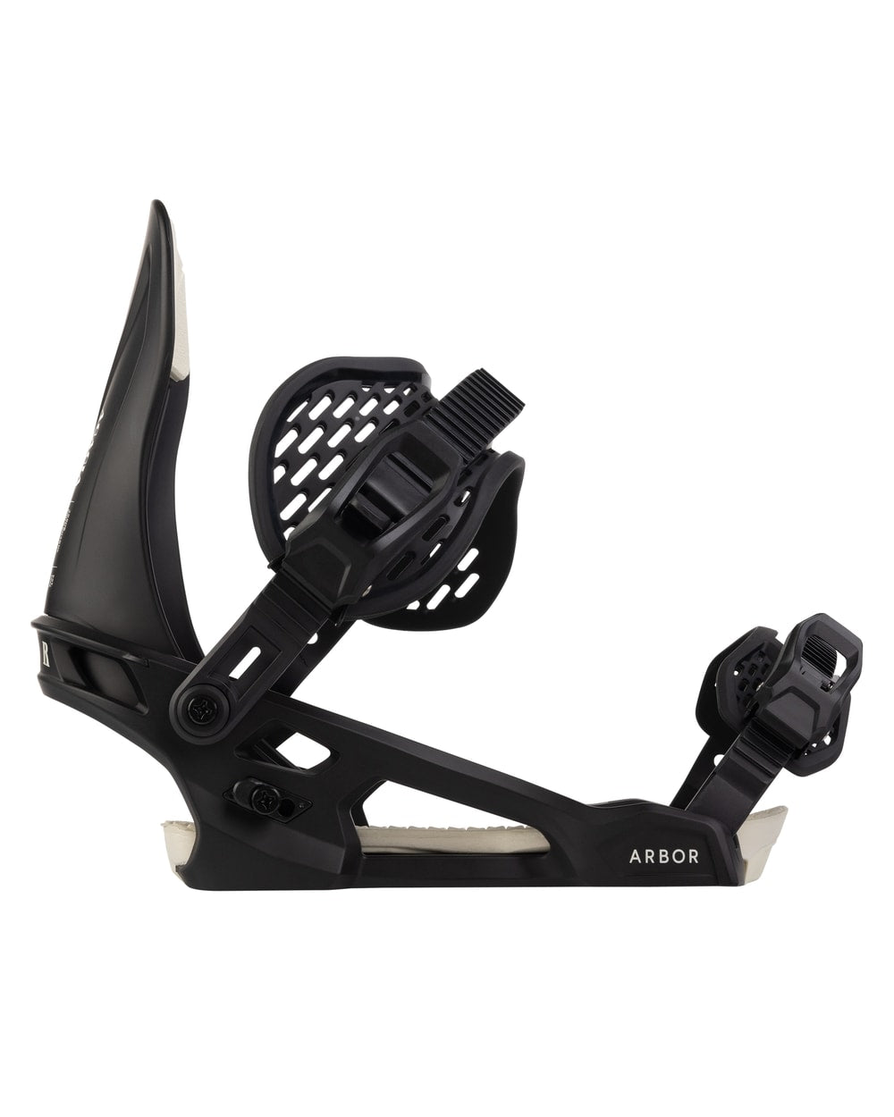 Arbor Women's Acacia Snowboard Binding - 2027 - BLACK / MARSHMALLOW, view 3