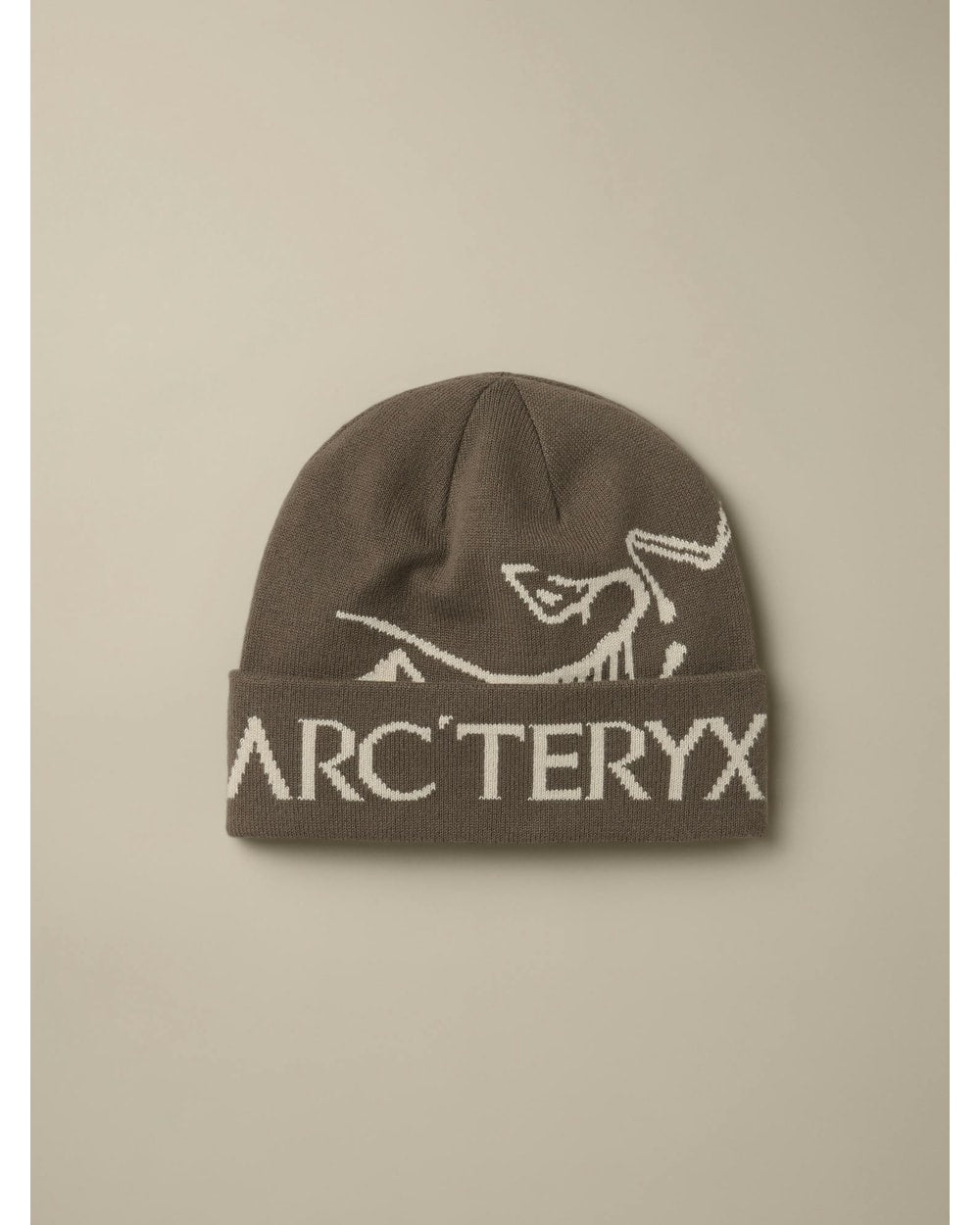 Arc'teryx Bird Word Toque - Mongoose / Sea Salt - front