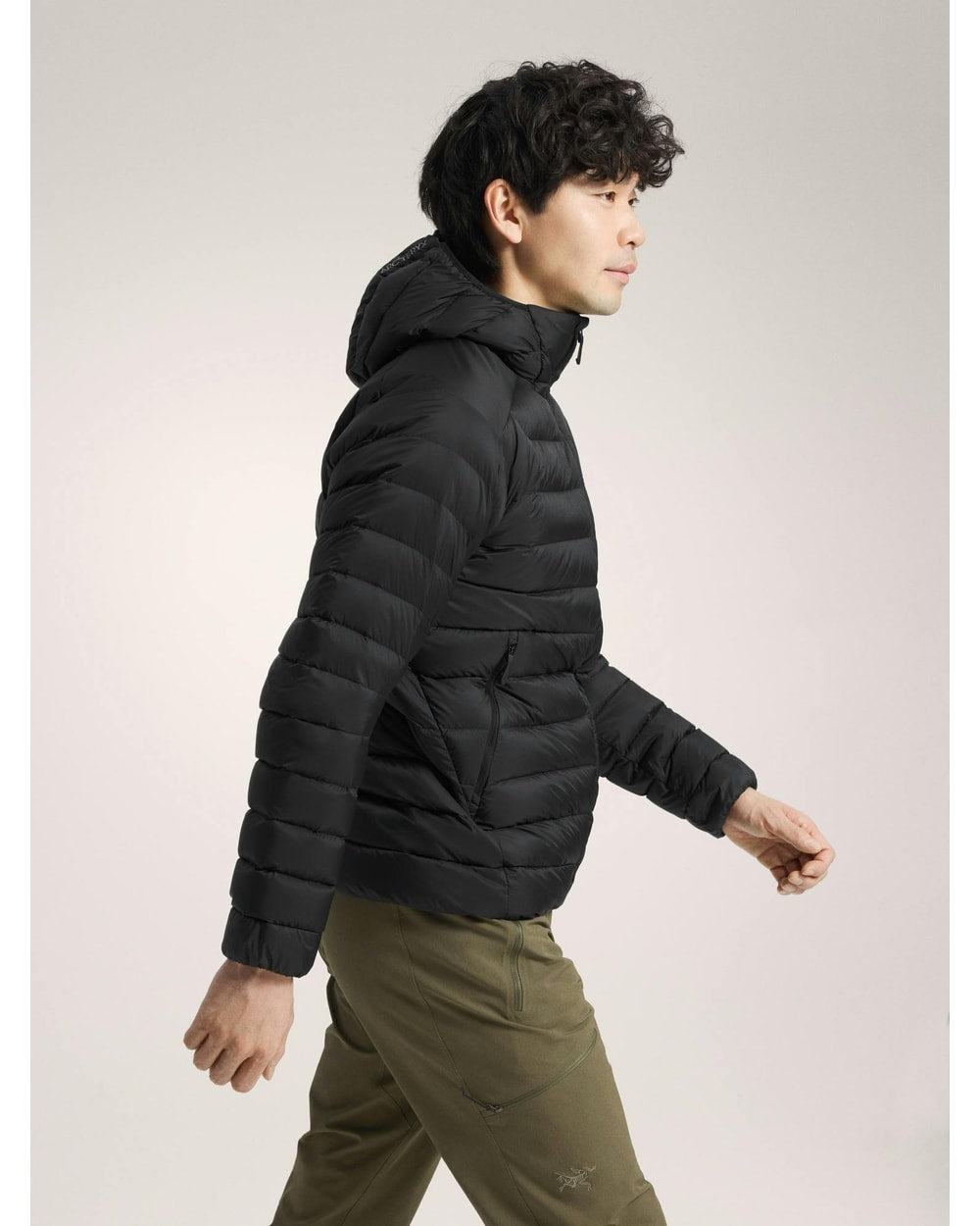 Arc'teryx Men's Cerium Hoody - Black - side