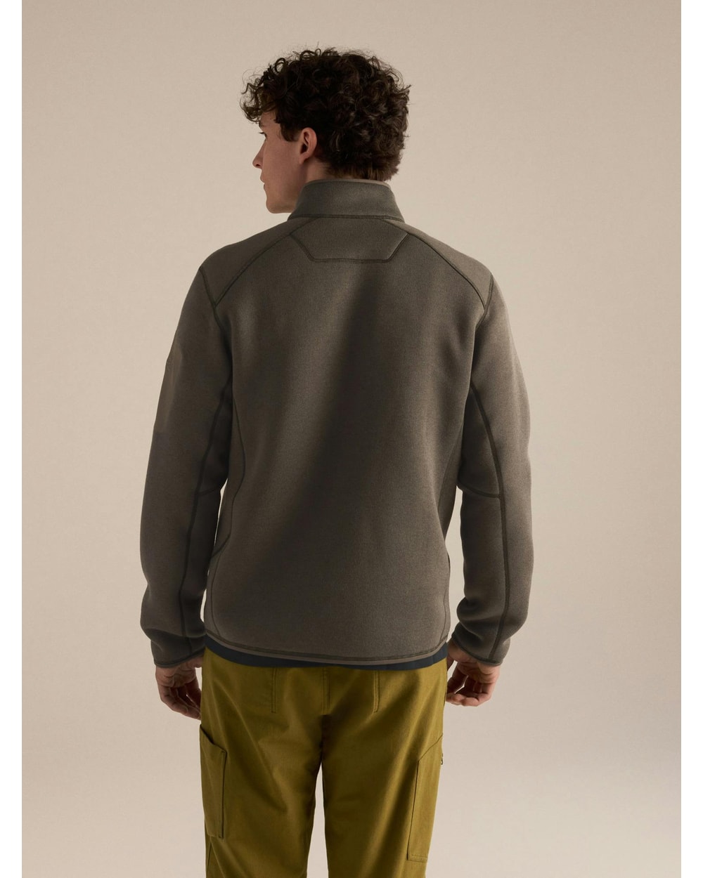 Arc'teryx Men's Covert Cardigan - Mongoose Heather - back
