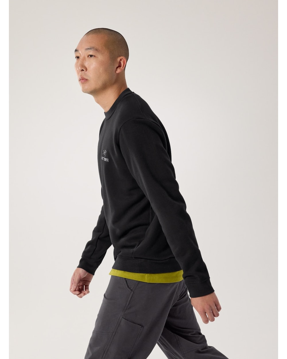 Arc'Teryx Men's Emblem Fleece Crew Neck Pullover