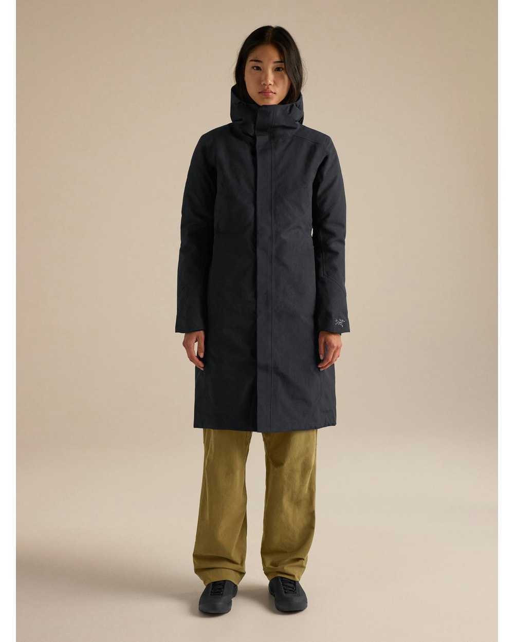 Arc'teryx Women's Patera Parka in Black - front view
