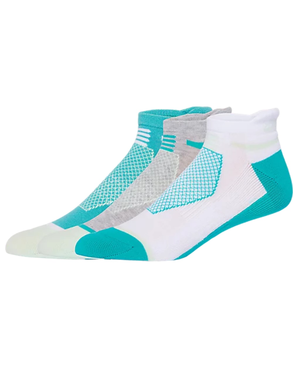 Asics Unisex Intensity ST 2.0 Cushioned Ankle Socks - 3 Pack