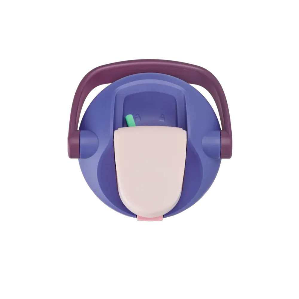 Owala FreeSip® Sway Water Bottle - 40oz - Pretty in Purple, top view