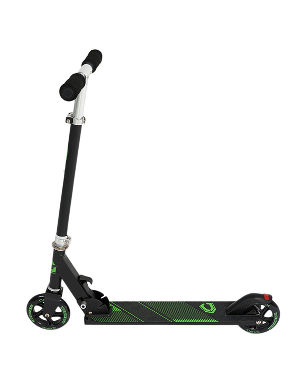 ASV 125 Foldable Scooter - Black/Green