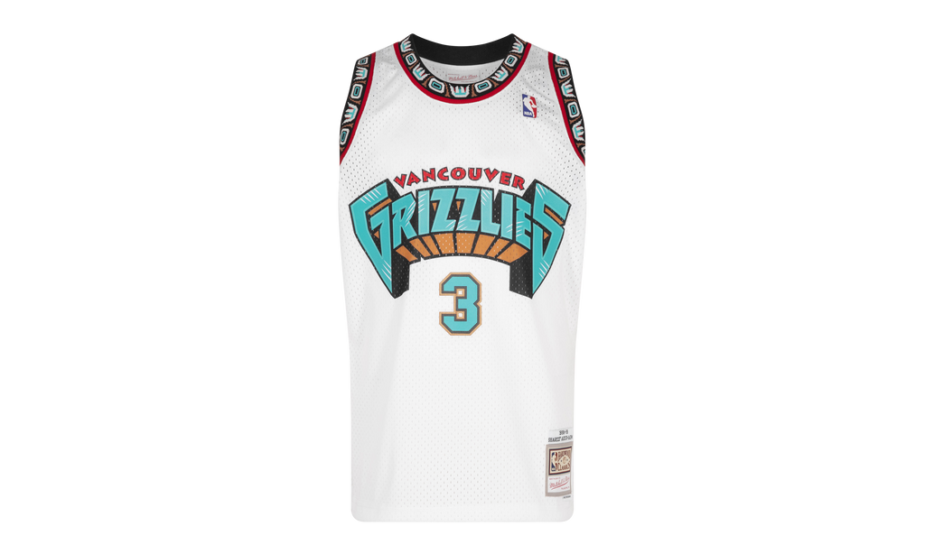 Mitchell & Ness Vancouver Grizzlies Shareef Abdur-Rahim 1998 Hardwood Classics Swingman Jersey