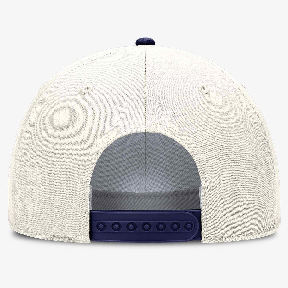 Nike Atlanta Braves Cooperstown Rise Adjustable Hat - Cream, back