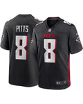 Atlanta Falcons Kyle Pitts Game Jersey- Black