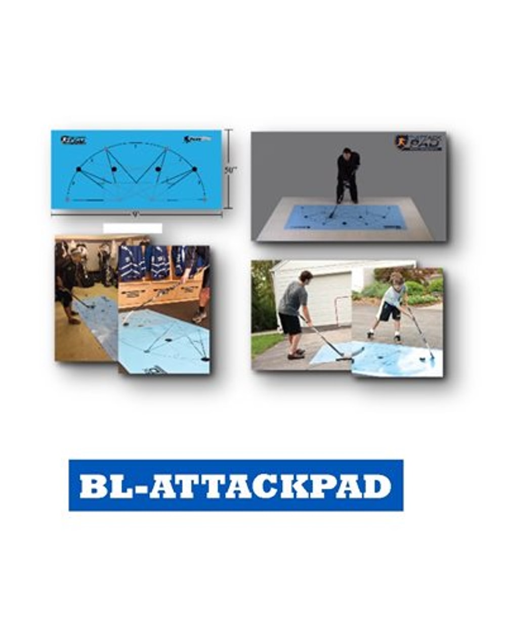 Attack Pad - Stickhandling and Shooting Trainer