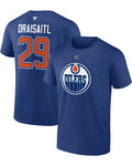 Fanatics Edmonton Oilers Authentic Stack Men's Tee - Draisaitl