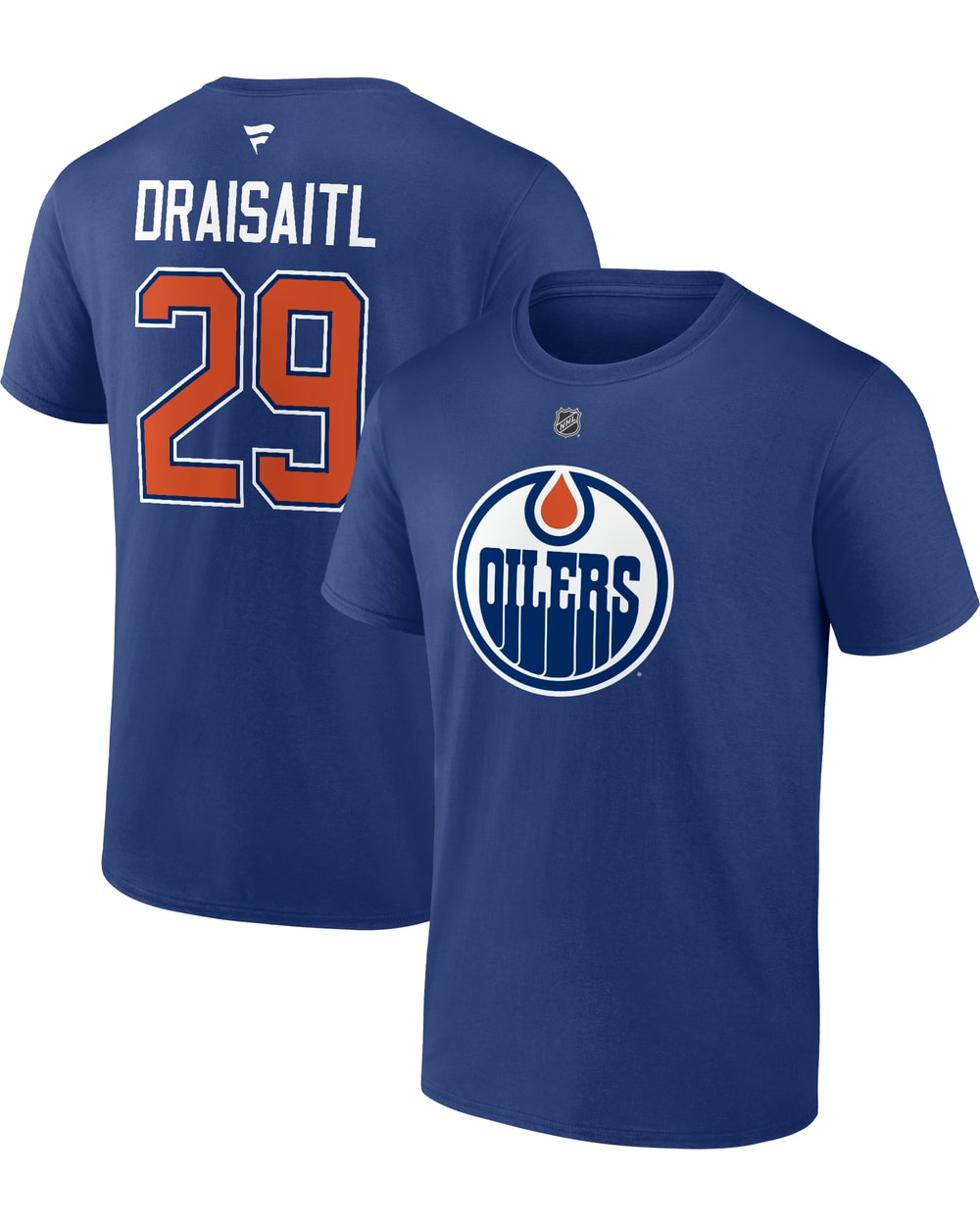 Fanatics Edmonton Oilers Authentic Stack Men's Tee - Draisaitl