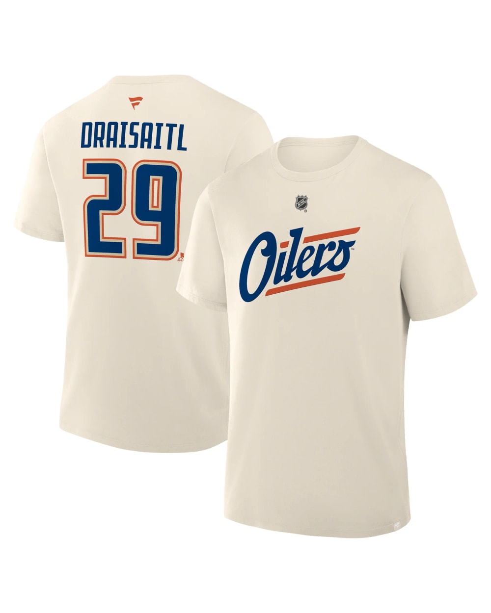 Fanatics Edmonton Oilers Authentic Stack Men's Tee - Draisaitl