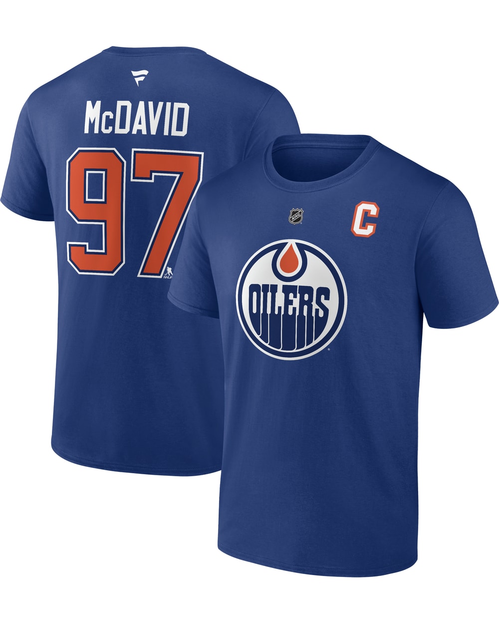 Fanatics Edmonton Oilers Authentic Stack Men's Tee - McDavid